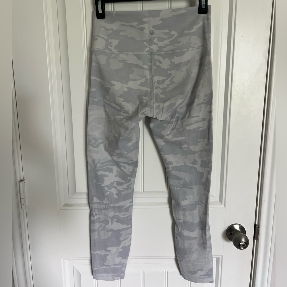 Lululemon Camo High Rise Leggings 28”